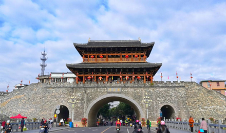福建“红色小上海”旧址保护提升项目——宋慈路城墙修工程